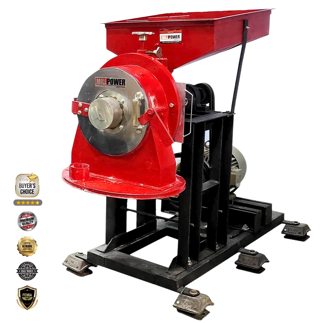 atta flour machine front